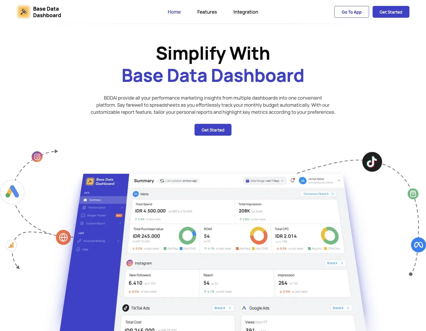 Base Data Dashboard — project image